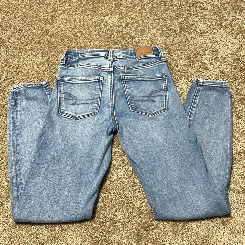 American Eagle Hi-Rise Jegging size 0 Short